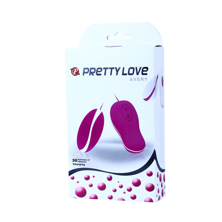 PRETTY LOVE - FLIRTATION VIBRATING EGG WITH REMOTE CONTROL AVERY - My naughty haven #