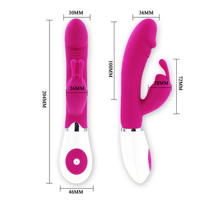 PRETTY LOVE - FLIRTATION VIBRATOR WITH RABBIT GENE - My naughty haven #