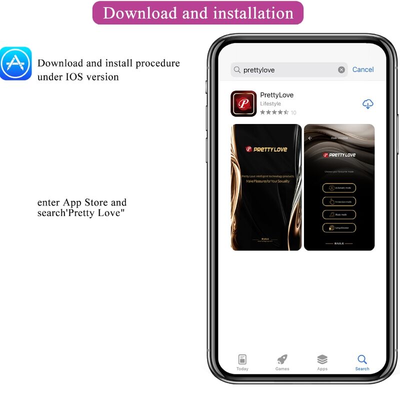PRETTY LOVE - FRANZ MASSAGER AND VIBRATOR FREE APP PURPLE - My naughty haven #