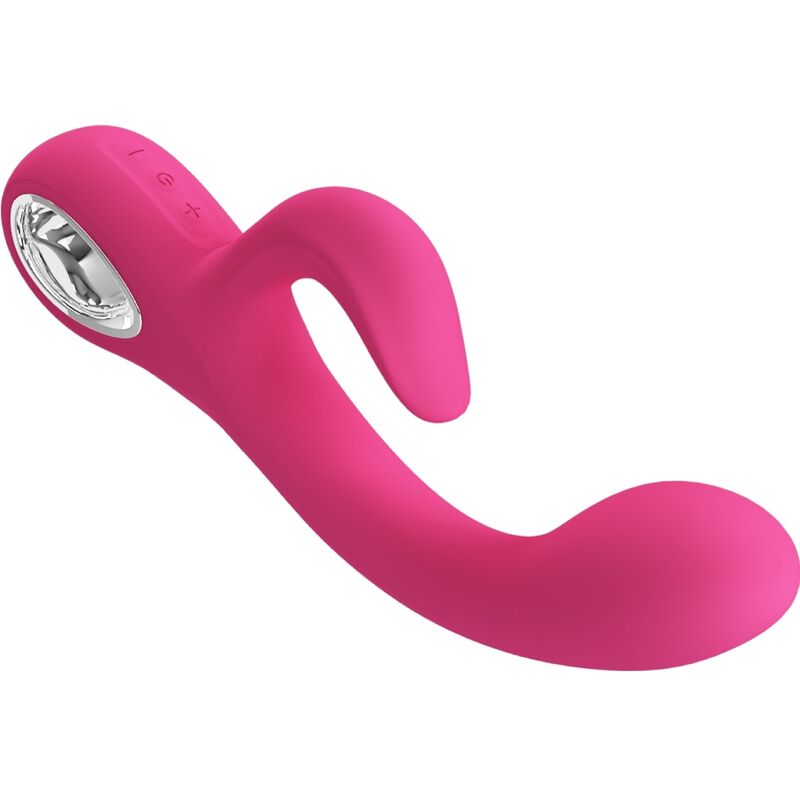 PRETTY LOVE - FRITZ RABBIT VIBRATOR 12 VIBRATIONS PINK - My naughty haven #