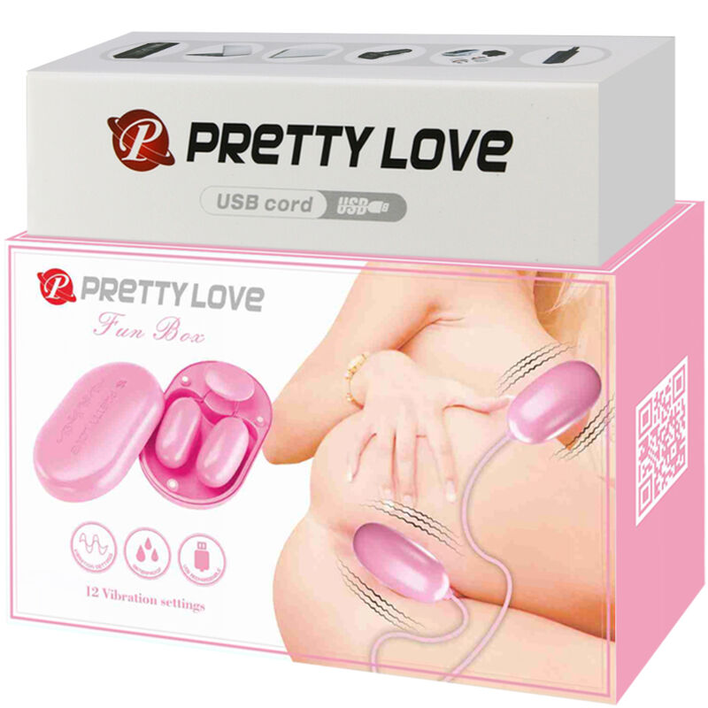 PRETTY LOVE - FUN BOX PINK VIBRATING BULLET - My naughty haven #