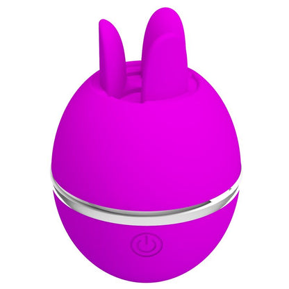 PRETTY LOVE - GEMINI BALL PURPLE ROUND SILICONE VIBRATOR - My naughty haven #
