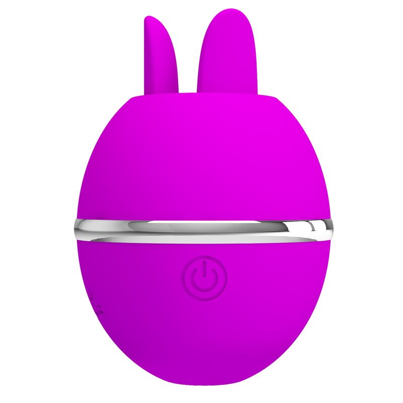 PRETTY LOVE - GEMINI BALL PURPLE ROUND SILICONE VIBRATOR - My naughty haven #