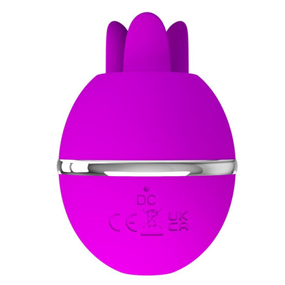 PRETTY LOVE - GEMINI BALL PURPLE ROUND SILICONE VIBRATOR - My naughty haven #