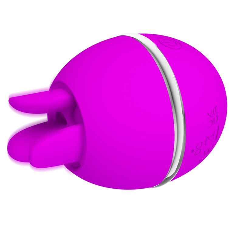 PRETTY LOVE - GEMINI BALL PURPLE ROUND SILICONE VIBRATOR - My naughty haven #