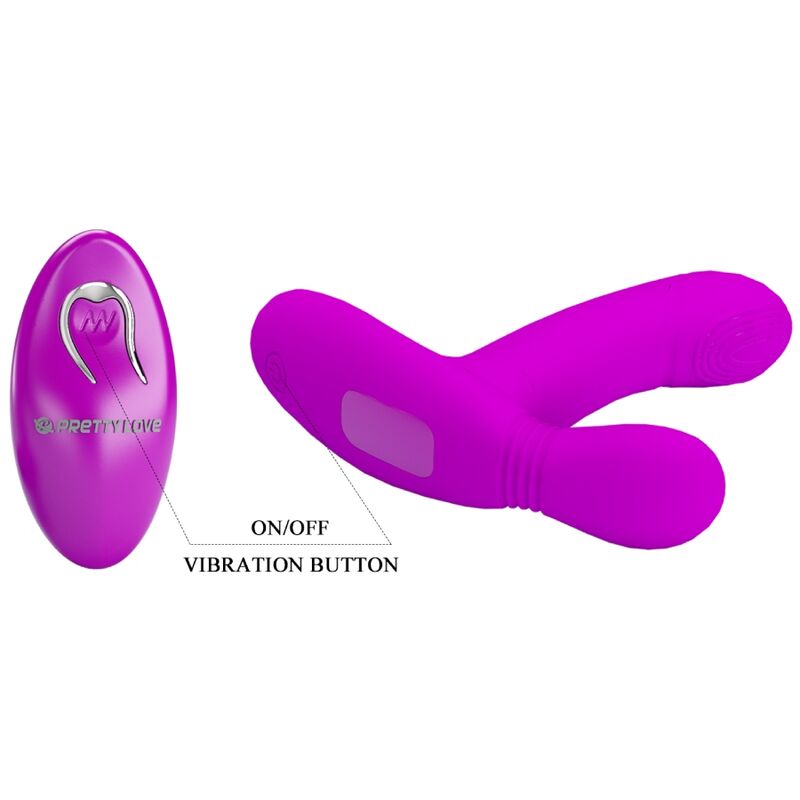 PRETTY LOVE - GERI CLITORIS MASSAGER PINK REMOTE CONTROL - My naughty haven #