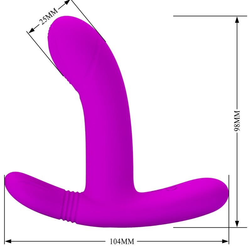 PRETTY LOVE - GERI CLITORIS MASSAGER PINK REMOTE CONTROL - My naughty haven #