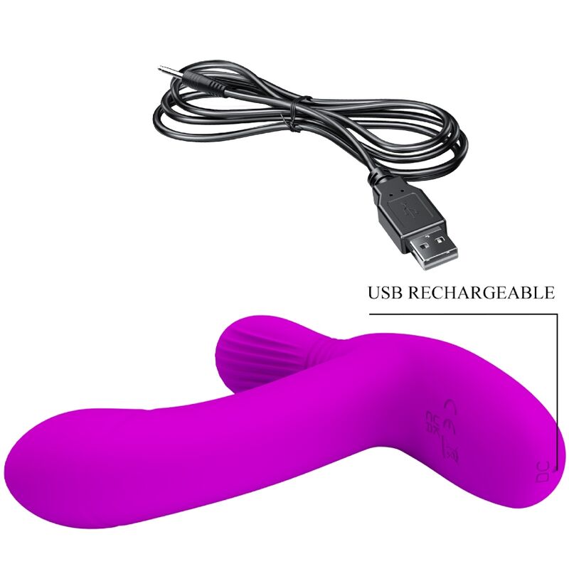 PRETTY LOVE - GERI CLITORIS MASSAGER PINK REMOTE CONTROL - My naughty haven #