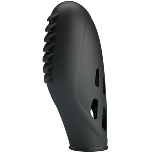 PRETTY LOVE - GILO SILICONE FINGER VIBRATOR BLACK - My naughty haven #