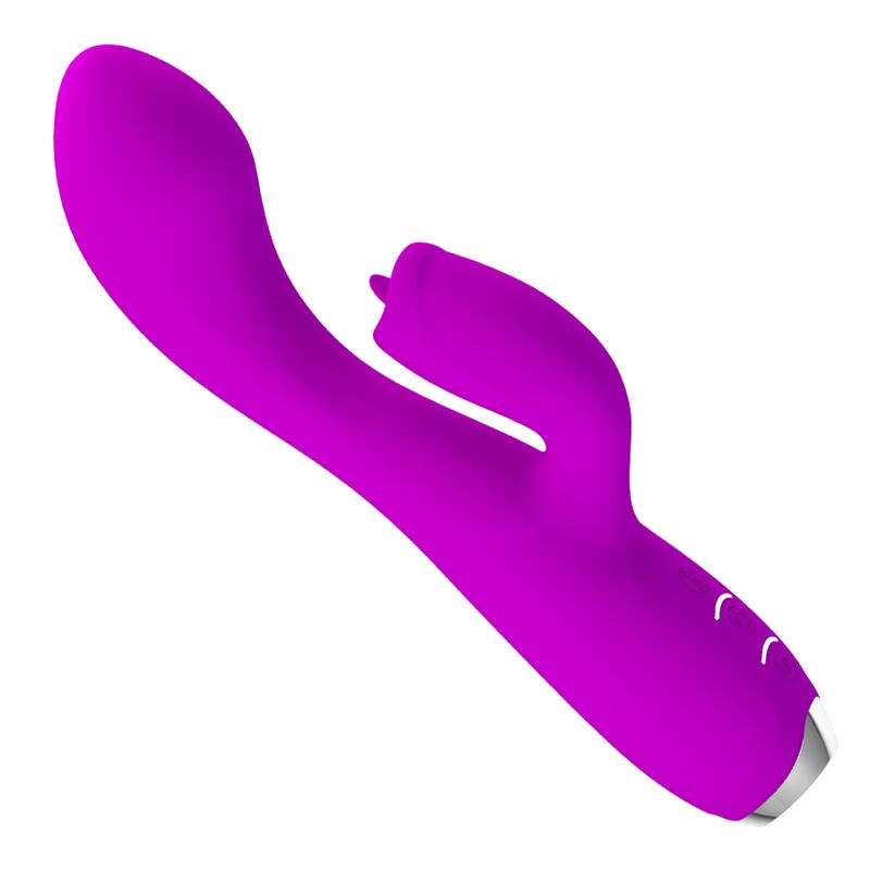 PRETTY LOVE - GLORIA RECHARGEABLE RABBIT VIBRATOR-WATERPROOF PURPLE - My naughty haven #