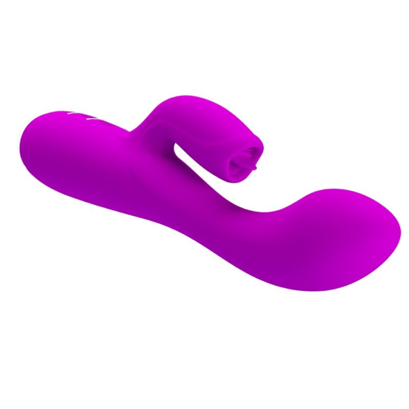 PRETTY LOVE - GLORIA RECHARGEABLE RABBIT VIBRATOR-WATERPROOF PURPLE - My naughty haven #