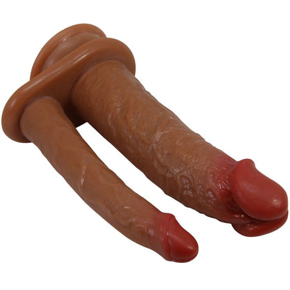 PRETTY LOVE - GORAN DOUBLE DILDO REALISTIC NATURAL MULATO - My naughty haven #