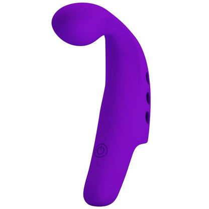 PRETTY LOVE - GORGON PURPLE RECHARGEABLE FINGER VIBRATOR - My naughty haven #