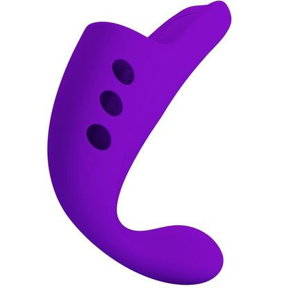 PRETTY LOVE - GORGON PURPLE RECHARGEABLE FINGER VIBRATOR - My naughty haven #