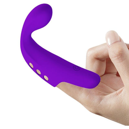 PRETTY LOVE - GORGON PURPLE RECHARGEABLE FINGER VIBRATOR - My naughty haven #