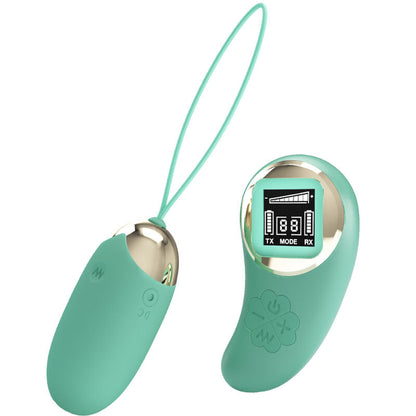 PRETTY LOVE - GREEN REMOTE CONTROL VIBRATING EGG MINE - My naughty haven #