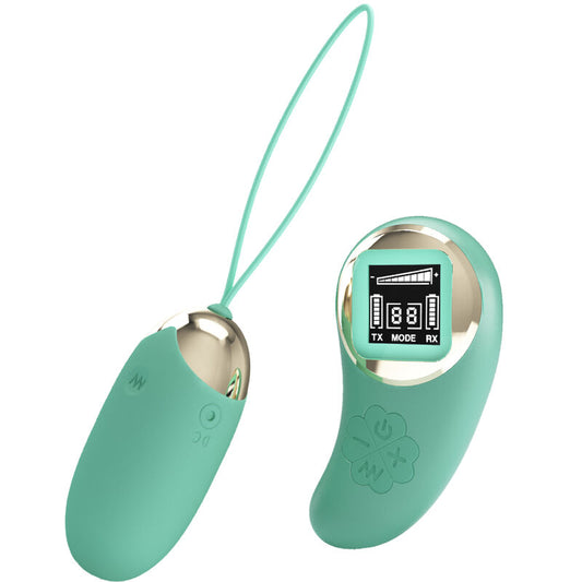 PRETTY LOVE - GREEN REMOTE CONTROL VIBRATING EGG MINE - My naughty haven #