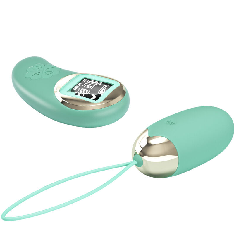 PRETTY LOVE - GREEN REMOTE CONTROL VIBRATING EGG MINE - My naughty haven #