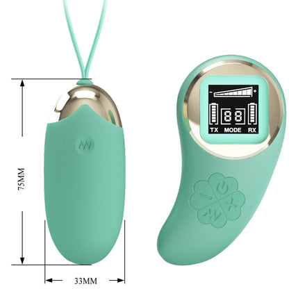 PRETTY LOVE - GREEN REMOTE CONTROL VIBRATING EGG MINE - My naughty haven #