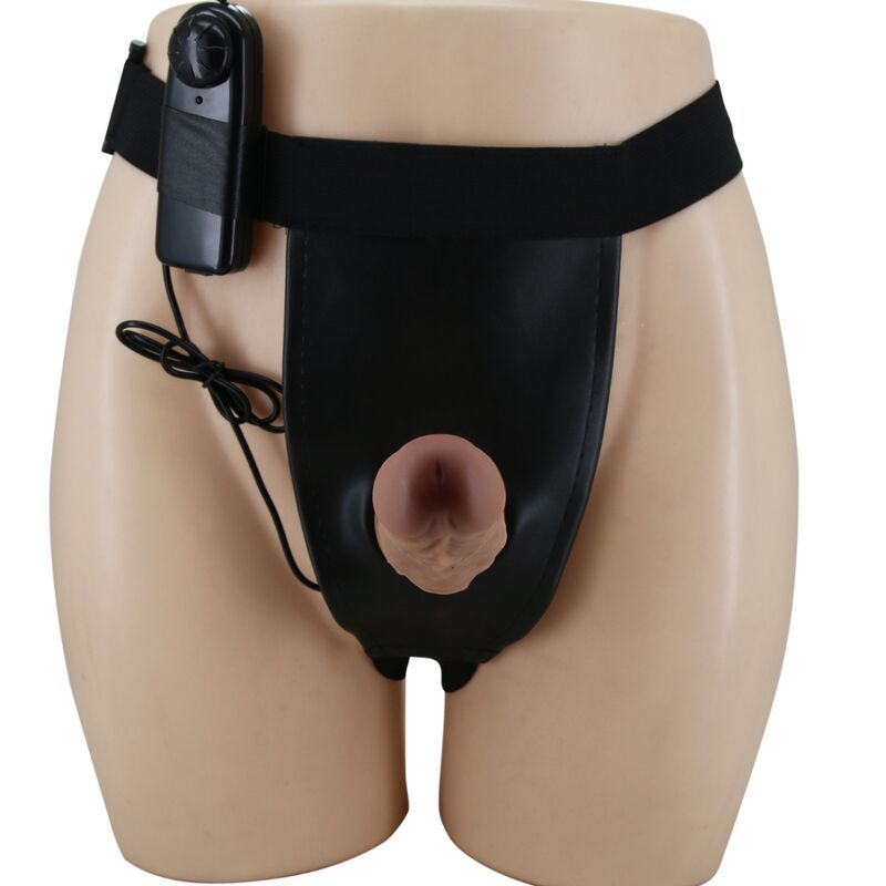PRETTY LOVE - HARNESS BRIEFS WITH VIBRATION DILDO INCLUDED - My naughty haven #