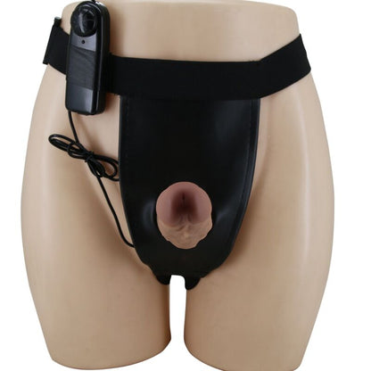 PRETTY LOVE - HARNESS BRIEFS WITH VIBRATION DILDO INCLUDED - My naughty haven #