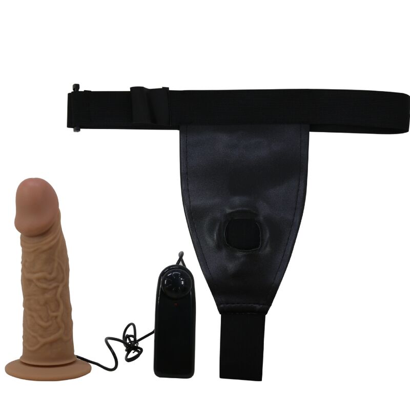 PRETTY LOVE - HARNESS BRIEFS WITH VIBRATION DILDO INCLUDED - My naughty haven #
