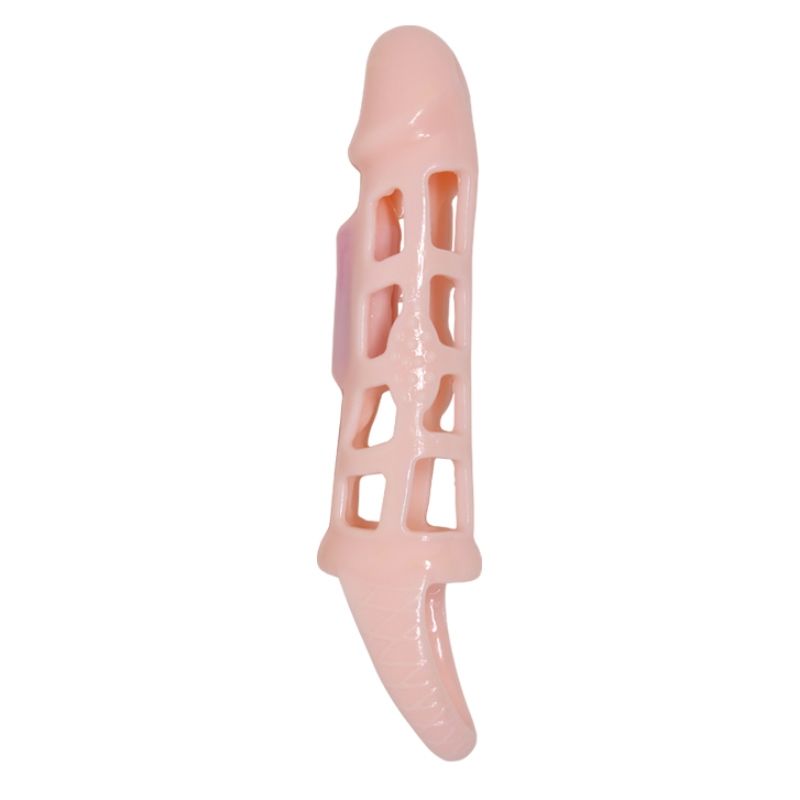 PRETTY LOVE - HARRISON PENIS EXTENDER COVER WITH VIBRATION AND STRAP 13.5 CM - My naughty haven #