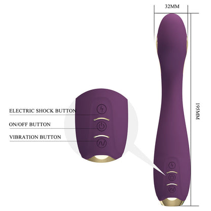 PRETTY LOVE - HECTOR ELECTROSHOCK VIBRATOR BY APP CONTROL PURPLE - My naughty haven #