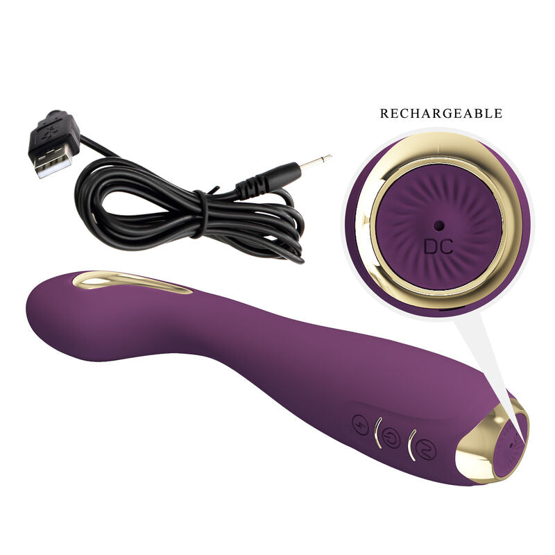 PRETTY LOVE - HECTOR ELECTROSHOCK VIBRATOR BY APP CONTROL PURPLE - My naughty haven #