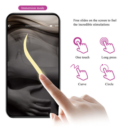 PRETTY LOVE - HECTOR ELECTROSHOCK VIBRATOR BY APP CONTROL PURPLE - My naughty haven #