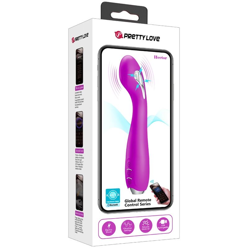 PRETTY LOVE - HECTOR ELECTROSHOCK VIBRATOR FREE APP VIOLET - My naughty haven #