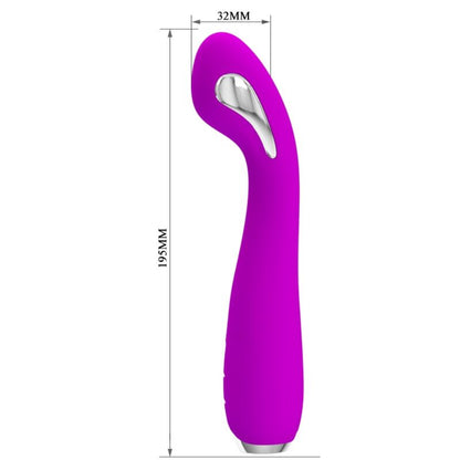 PRETTY LOVE - HECTOR RECHARGEABLE ELECTROSHOCK VIBRATOR WATERPROOF PURPLE - My naughty haven #