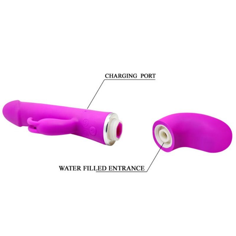 PRETTY LOVE - HENRY VIBRATOR WITH 12 VIBRATION MODES AND SQUIRT FUNCTION - My naughty haven #