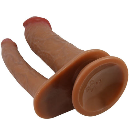 PRETTY LOVE - HULBERT DOUBLE REALISTIC DILDO WITH VIBRATION MULATO - My naughty haven #