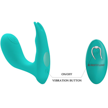 PRETTY LOVE - IDABELLE VIBRATION & PULSATION REMOTE CONTROL BLUE - My naughty haven #