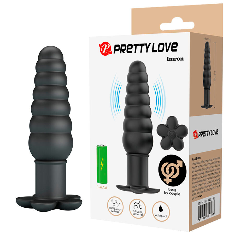 PRETTY LOVE - IMRON VIBRATING ANAL PLUG - My naughty haven #