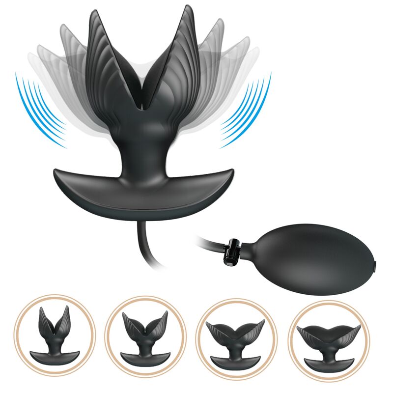 PRETTY LOVE - INFLATABLE & RECHARGEABLE ANAL PLUG - My naughty haven #