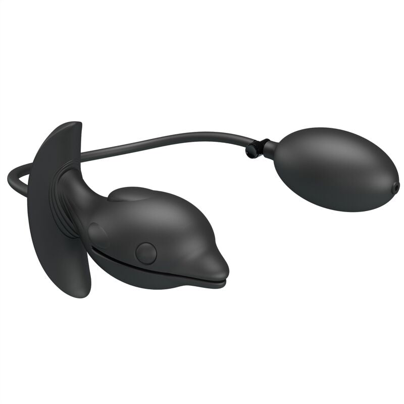 PRETTY LOVE - НАДУВАЕМ И ПРЕЗАРЕЖДАЕМ АНАЛЕН ПЛЪГ DELFIN