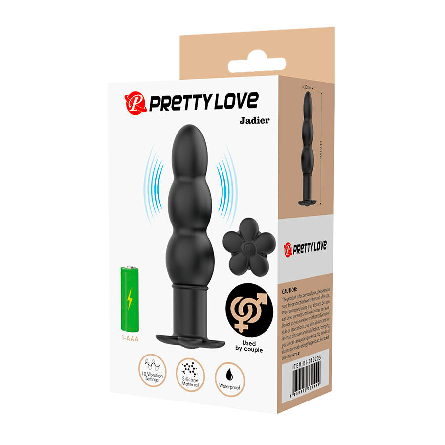 PRETTY LOVE - JADIER VIBRATING ANAL PLUG - My naughty haven #