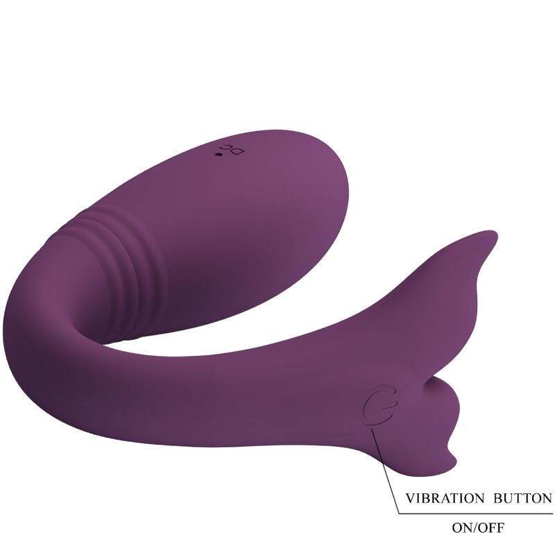 PRETTY LOVE - JAYLEEN VIBRATOR APP REMOTE CONTROL PURPLE - My naughty haven #