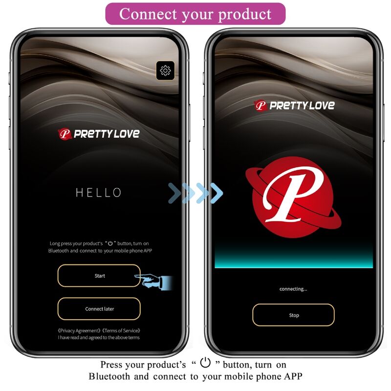 PRETTY LOVE - JAYLEEN VIBRATOR APP REMOTE CONTROL PURPLE - My naughty haven #