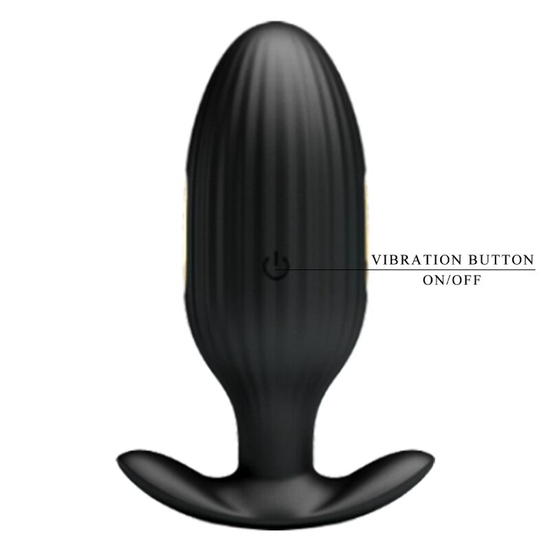 PRETTY LOVE - JEFFERSON APP CONTROLLED ANAL PLUG BLACK - My naughty haven #