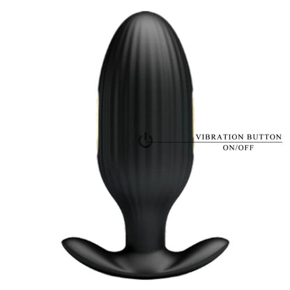 PRETTY LOVE - JEFFERSON APP CONTROLLED ANAL PLUG BLACK - My naughty haven #