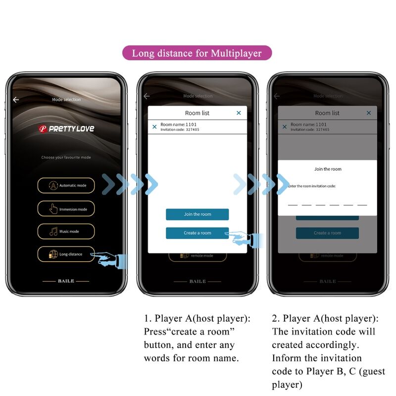 PRETTY LOVE - JEFFERSON APP CONTROLLED ANAL PLUG PURPLE - My naughty haven #