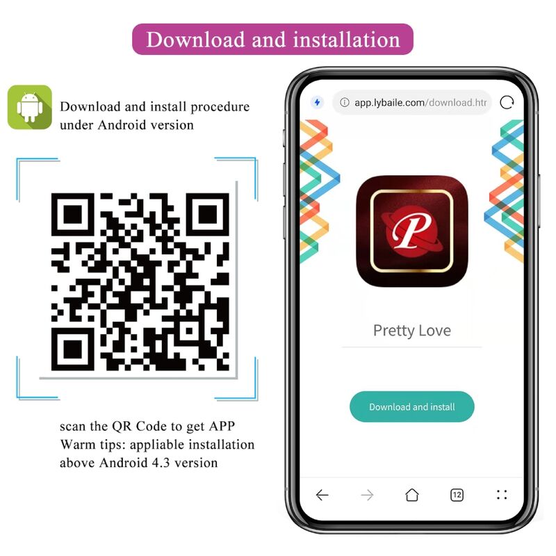 PRETTY LOVE - JEFFERSON APP CONTROLLED ANAL PLUG PURPLE - My naughty haven #