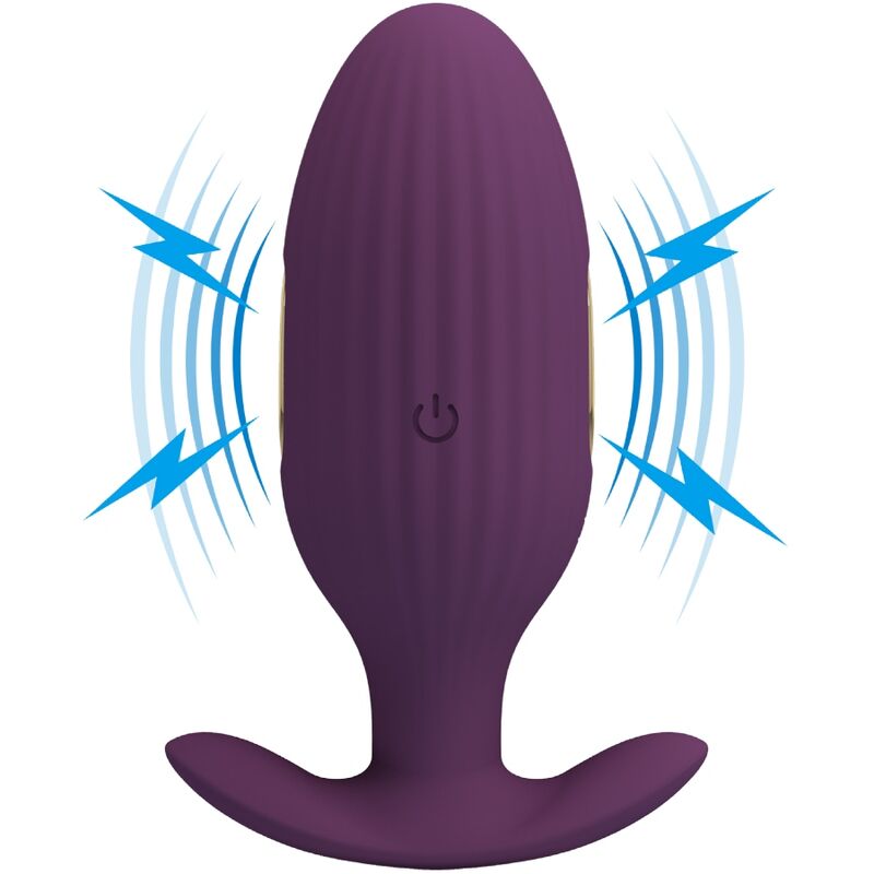 PRETTY LOVE - JEFFERSON APP CONTROLLED ANAL PLUG PURPLE - My naughty haven #