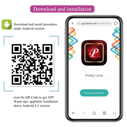 PRETTY LOVE - JEFFERSON APP CONTROLLED ANAL PLUG PURPLE - My naughty haven #