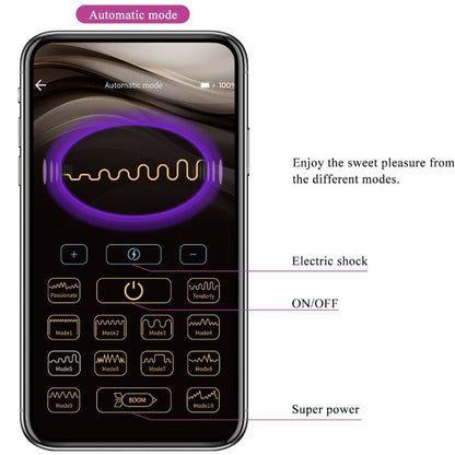 PRETTY LOVE - JEFFERSON APP CONTROLLED ANAL PLUG PURPLE - My naughty haven #