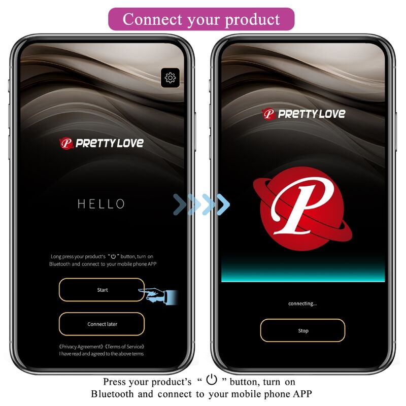 PRETTY LOVE - JEFFERSON APP CONTROLLED ANAL PLUG PURPLE - My naughty haven #
