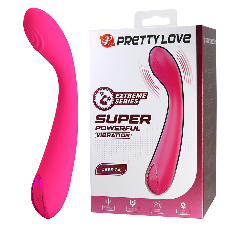 PRETTY LOVE - JESSICA HIGH POWER PINK VIBRATOR - My naughty haven #